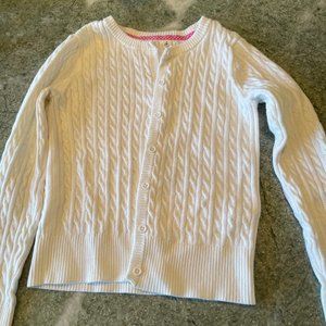White Gap Kids Cardigan